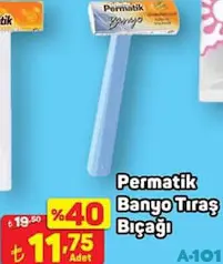 GİLLETTE PERMATİK BANYO TIRAŞ BIÇAĞI